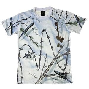 SUS BOY Lil Peep "IRL Tree" Blue Camo Men's Small Switchblade Sold Out NWOT